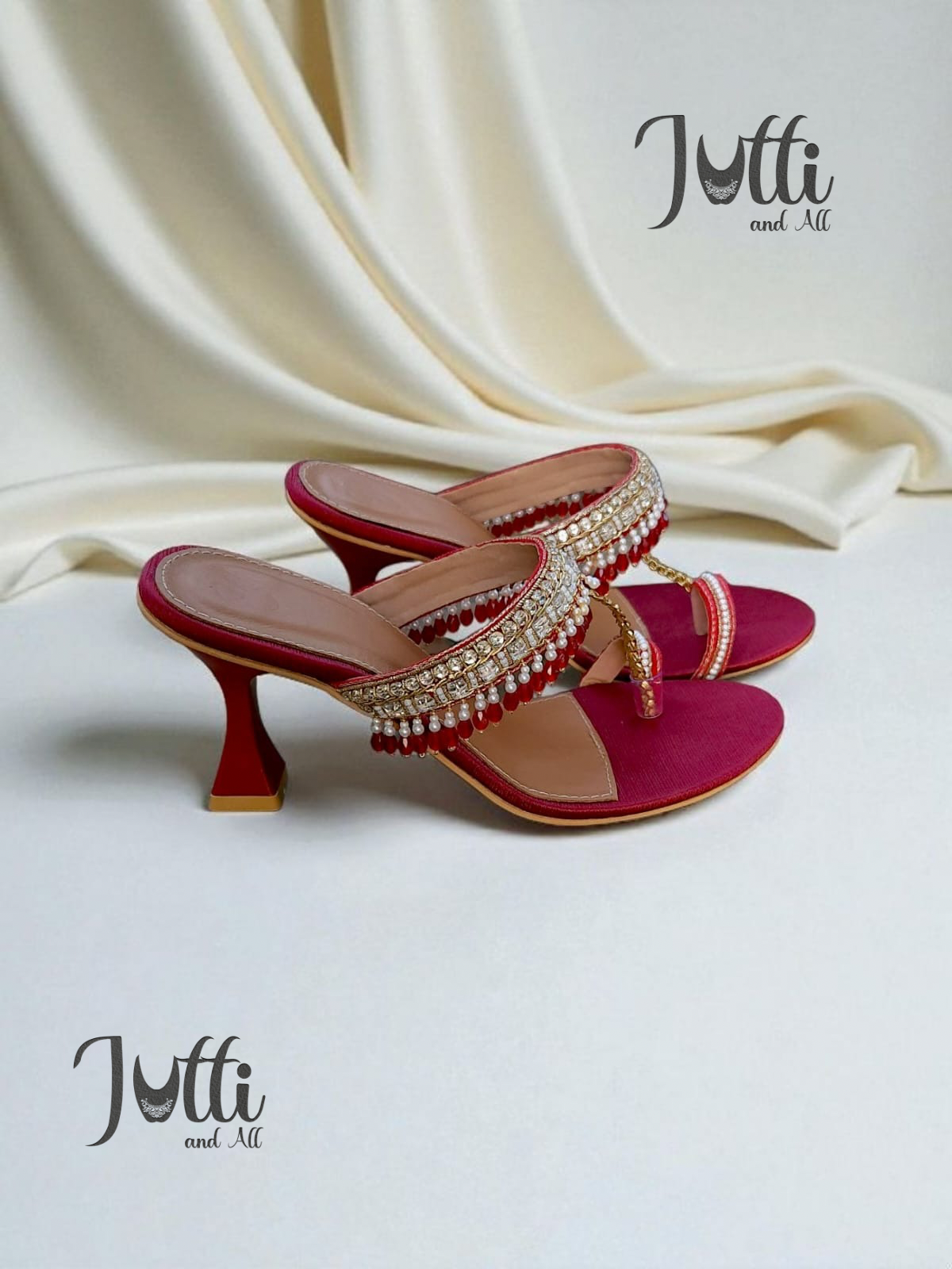 Celeste Red Heels