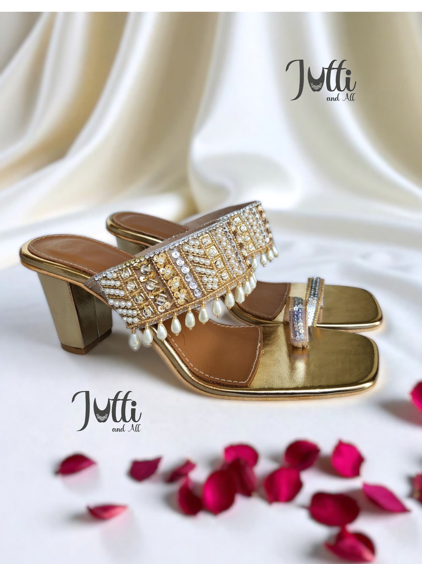 Zohra Golden Heels